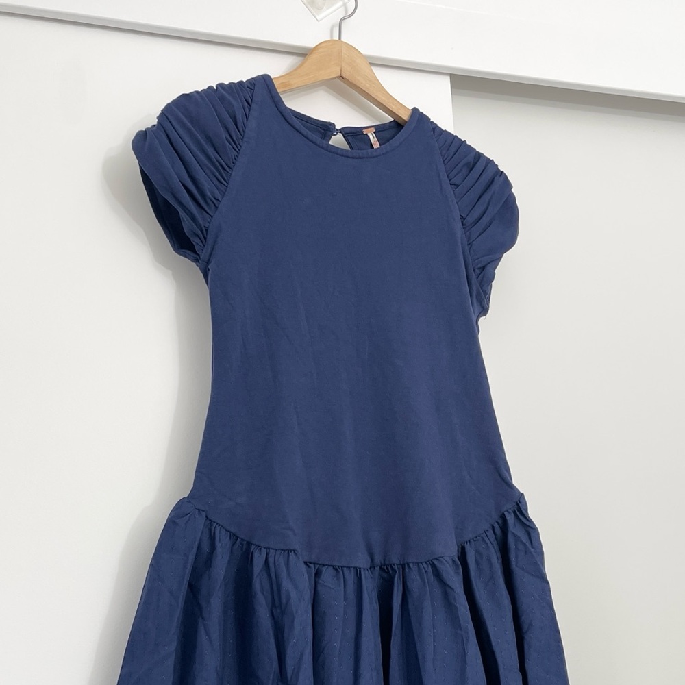 NWOT Free People Afternoon Elegance Midi Drop Waist Dress Size Medium - Picture 5 of 13